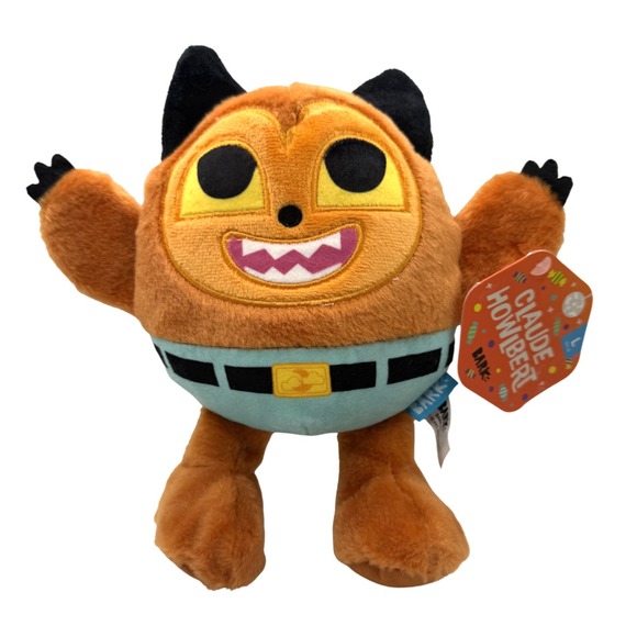 Bark Box Other - BARK Claude Howlbert Plush Dog Toy Halloween Monster Squeaker Crinkle NWT